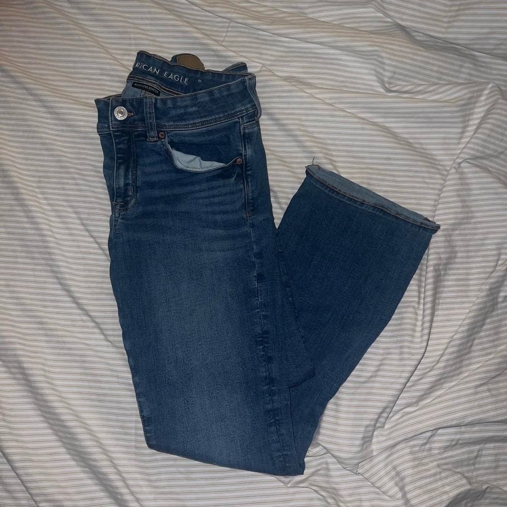 American Eagle Outfitters Next Level Stretch Kick Boot jeans